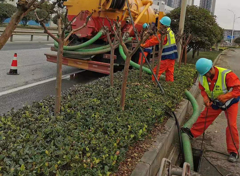 岳口镇市政管道清淤
